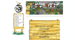 Desktop Screenshot of jugendfarm-wuppertal.de